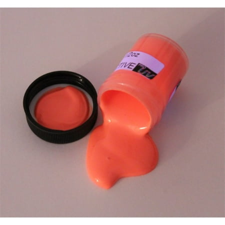 Orange UV Blacklight Reactive Neon Acrylic