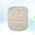 thumbnail image 1 of OUNONA Réchauffe-Cou pour Femmes Protection contre le Froid Lot de 1 Beige Acrylique, 1 of 6
