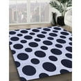 thumbnail image 2 of Ahgly Company Indoor Rectangle Patterned Night Blue Area Rugs, 8' x 10', 2 of 6