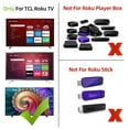 thumbnail image 3 of TCL Roku Replacement RC280 Remote With Netflix Sling Hulu Vudu Key 32S301 43S403, 3 of 5