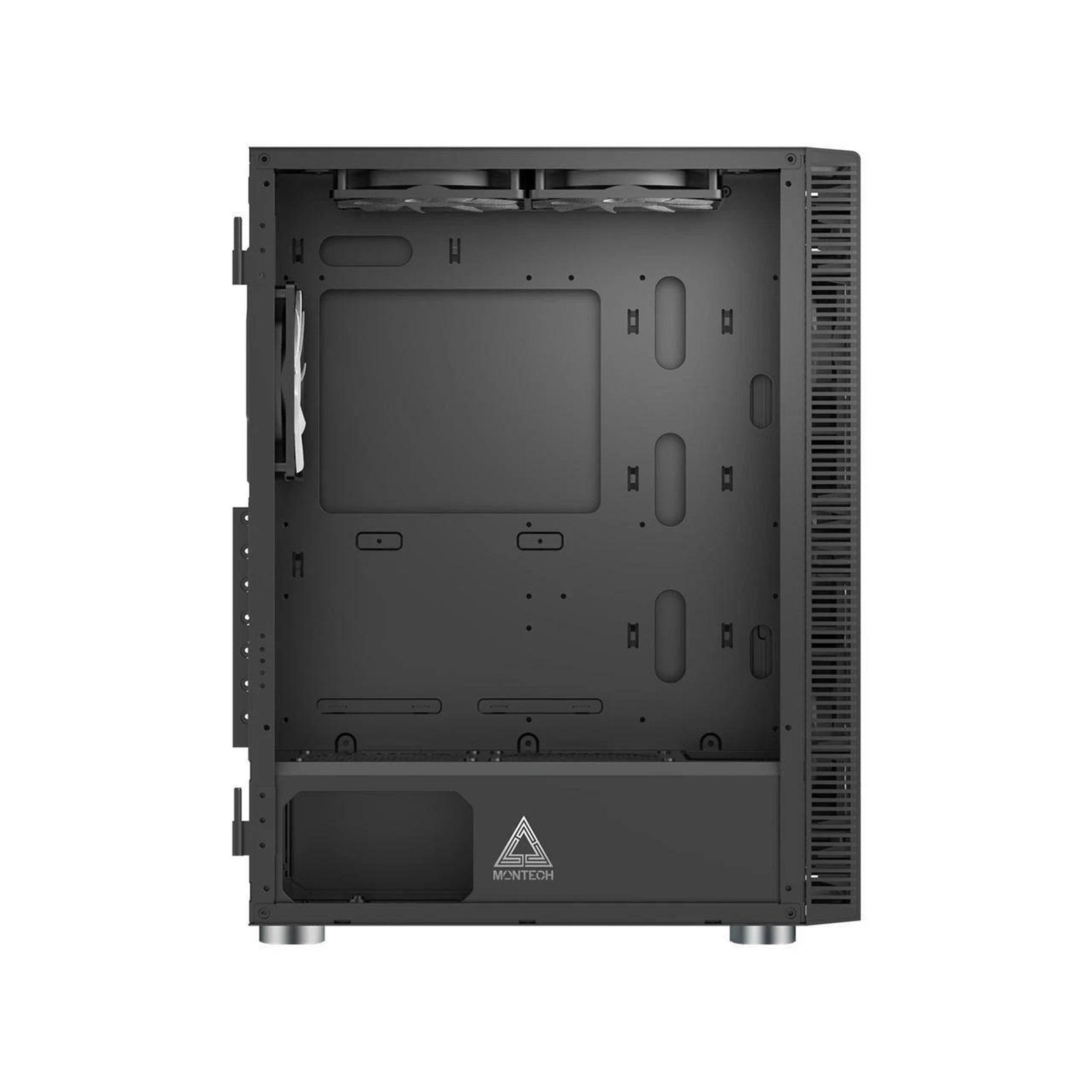 Montech X3 Mesh ATX Mid-Tower Gaming PC Case 6 RGB Lighting Fans Pre-Installed