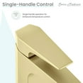 thumbnail image 6 of Voltaire Single Hole, Single-Handle, Bathroom Faucet in Brushed Gold, 6 of 10