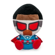 Dog Toy, Marvel Comics, Plush Squeaker Avengers Kawaii Falcon Full Body Sitting Pose