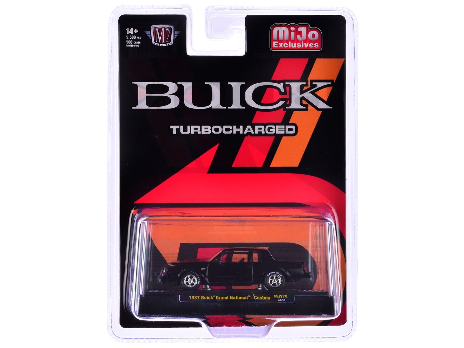 M2 ウォルマート 限定 - 1987ビュイック・グランドナショナル カスタム 1987 Buick Grand National Custom Black Limited Edition to