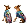 thumbnail image 3 of Hippie Bernese Mountain Dog Portrait oil painting Watercolor Tie-dye Vintage Hawaiian Summer Shirt for Small Medium Large Dog Cat Berner Lover Gifts - 00015, 3 of 6