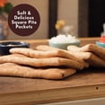 thumbnail image 5 of Toufayan Whole Wheat Smart Pockets Pita Bread | Naturallyy Vegan (3 Pack), 5 of 5