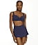 Anne Cole womens  Soft Band Rock Swim Skirt, l