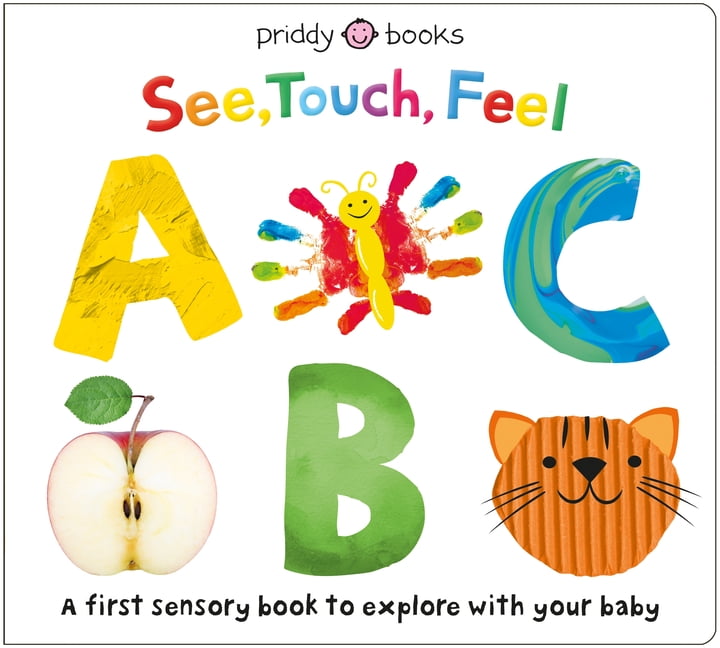 See, Touch, Feel: See, Touch, Feel: ABC (Series #1) (Board book)