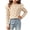White, variant on Girls Cute Blouses​ Printed Crew Neck Loose Fit Pullover Ruffle Fall School Long Sleeve Trendy Outfits White 3-4Years