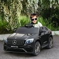 thumbnail image 2 of Aosom 12V/7AH Kids Ride on Car, Mercedes Benz AMG GLC63S Coupe, Electric Car with Remote Control, Handle, 2 Speed, with Music, Electric Light, Easy to Move, Black, 2 of 8