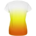 thumbnail image 2 of Halloween Candy Corn Ombre Costume All Over Womens T Shirt Multi 2XL, 2 of 2