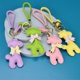 thumbnail image 2 of sweethay Soporte para llavero de PU, llavero de Animal para el hogar, , bolso, cartera, bolso, decoración colgante, colgante para mujer Accesorios de disfraces Amarillo, 2 of 6
