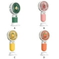 thumbnail image 2 of Yuarrent Ventilador recargable Mini y portátil Operación silenciosa Agarre cómodo Opción de forma de fruta Compacto Electrodomésticos tipo+4, 2 of 6
