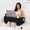 Black, variant on Reading Pillow for Gaming, XL Lap Desk with Cup & Phone Holder