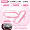 thumbnail image 4 of Funda rígida transparente con cierre, bolsa de plástico, bolsa de maquillaje transparente, 4 of 7