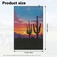 thumbnail image 7 of Yuyamidu Arizona Sunset Golf Towel Cactus Golf Cleaning Towel Golf Accessories Soft Fabric for Bags for Tournament Fitness Yoga Camping, 7 of 7