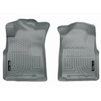 Husky Weatherbeater Floor Mats Fit 2005-2015 Toyota Tacoma Access/Double/Regular Cab Front - Grey - 2 Pc