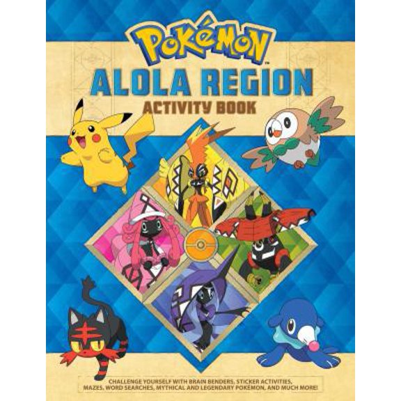 Pre-Owned Pokémon Alola Region Activity Book (Paperback) 1604381957 9781604381955