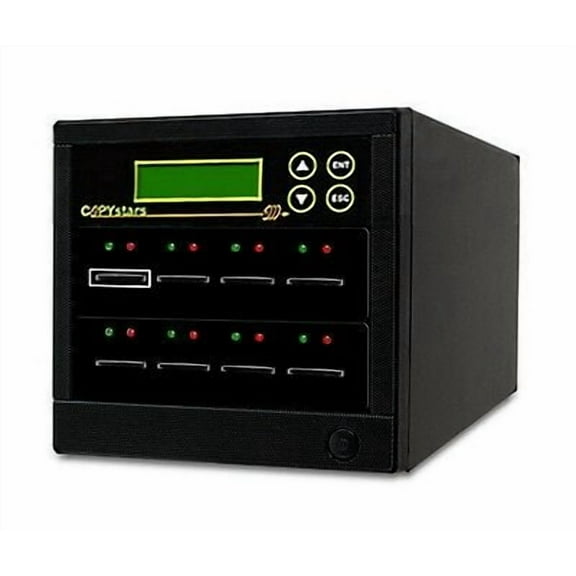 Copystars SD/Micro memory card duplicator 1-7 secure digital flash drive tower