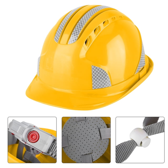 Worker Helmet,Construction Site Protective Cap Construction Site Helmet Hard Hat Best in Class