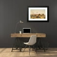 thumbnail image 4 of Ludwig Hans Fischer 24x17 Black Modern Framed Museum Art Print Titled - The Street Market, 4 of 5