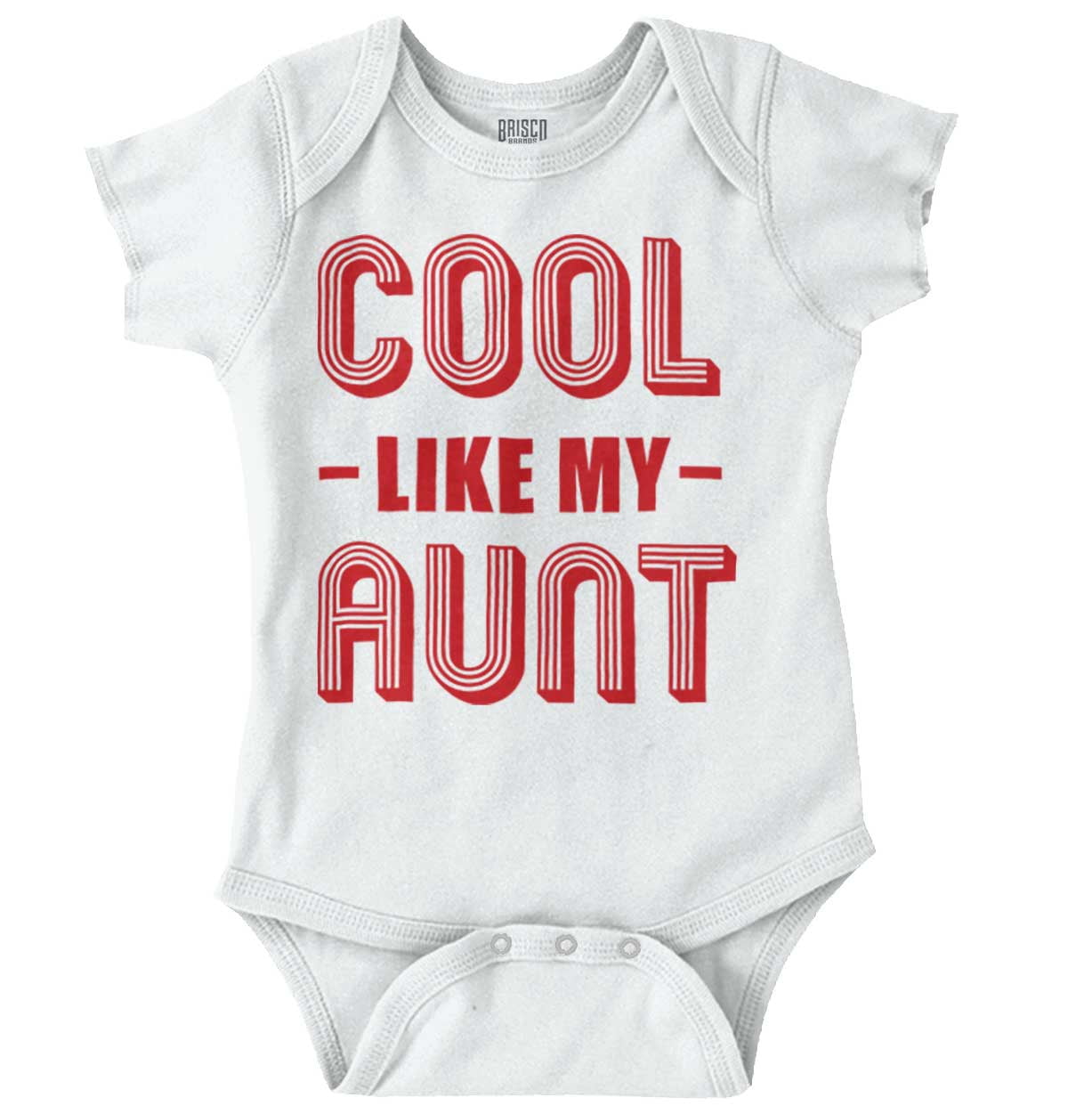 Mom Newborn Romper Bodysuit For Babies Cool Like My Aunt Funny Niece Nephew  Birthday Shower Gift 