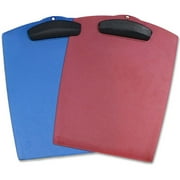 Storex Plastic Clipboard, Portable Writing Surface for Letter Size Paper, Assorted Colors, 12-Pack