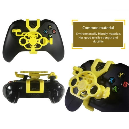 Xbox One Gaming Racing Wheel, 3D Printed Mini Steering Wheel add on for Xbox One X / Xbox One S / Elite (Best Gaming Steering Wheel)