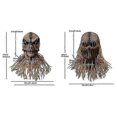 thumbnail image 2 of Scarecrow Mask Halloween Covid Mask Headgear Funny Props Horror Masquerade Scarecrow Mask, 2 of 4