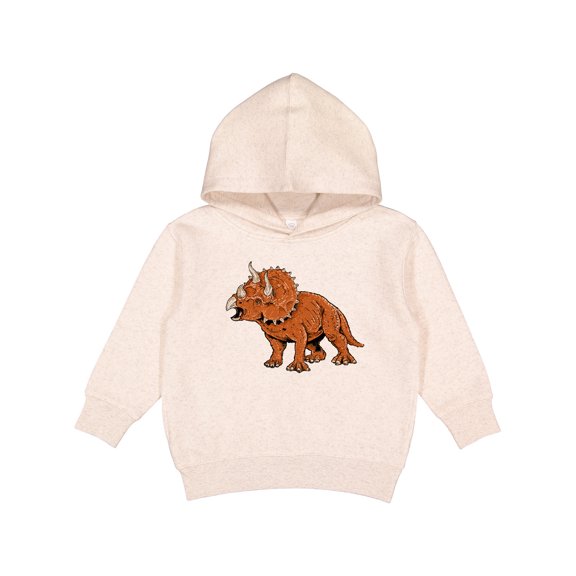 Inktastic Triceratops Roaring Toddler Hoodie