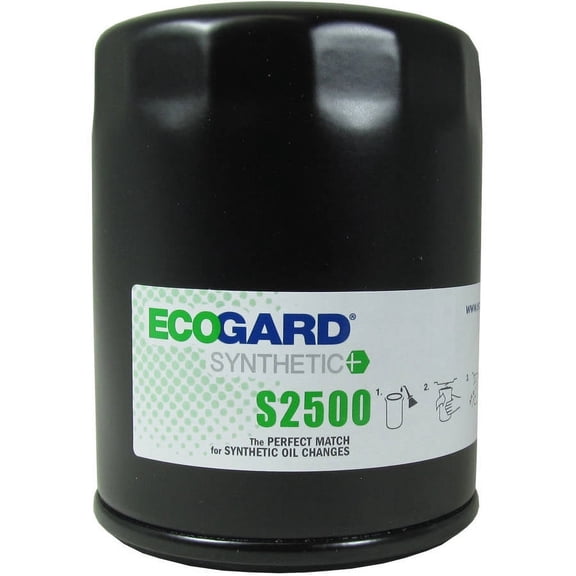 ECOGARD S2500 Premium Spin-On Engine Oil Filter for Synthetic Oil Fits Ford F-150 3.5L 2011-2021, F-150 5.0L 2011-2020, Explorer 3.5L 2011-2019, Edge 3.5L 2009-2018, Taurus 3.5L 2009-2019