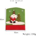 thumbnail image 5 of Juego de 3 fundas traseras para sillas navideñas, mesa de cena, decoración del hogar, 5 of 5
