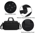 thumbnail image 3 of Vaupan Compact Camera Bag, Multi-Pocket Multi-Purpose Single Shoulder Photography Bag Compatible with SLR Camera Suitable for Messenger Bag and Lenses Storage Bag, Compact and Lightweight (Black), 3 of 7