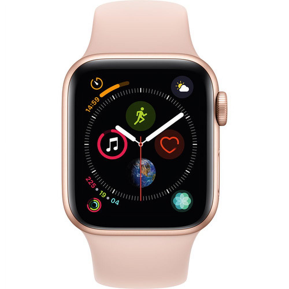 Restored Apple Watch Gen 4 Series 4 40mm Gold Aluminum - Pink Sand Sport  Band 3E061LL/A (Refurbished)