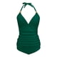 thumbnail image 5 of Trajes de Baño Mujer Conjunto de Bikini de Dos Piezas Con Estampado de Hojas Para Mujer, Ropa de Playa Sexy, Tankinis Sin Mangas, Traje de Baño de Verano 2023, 5 of 6