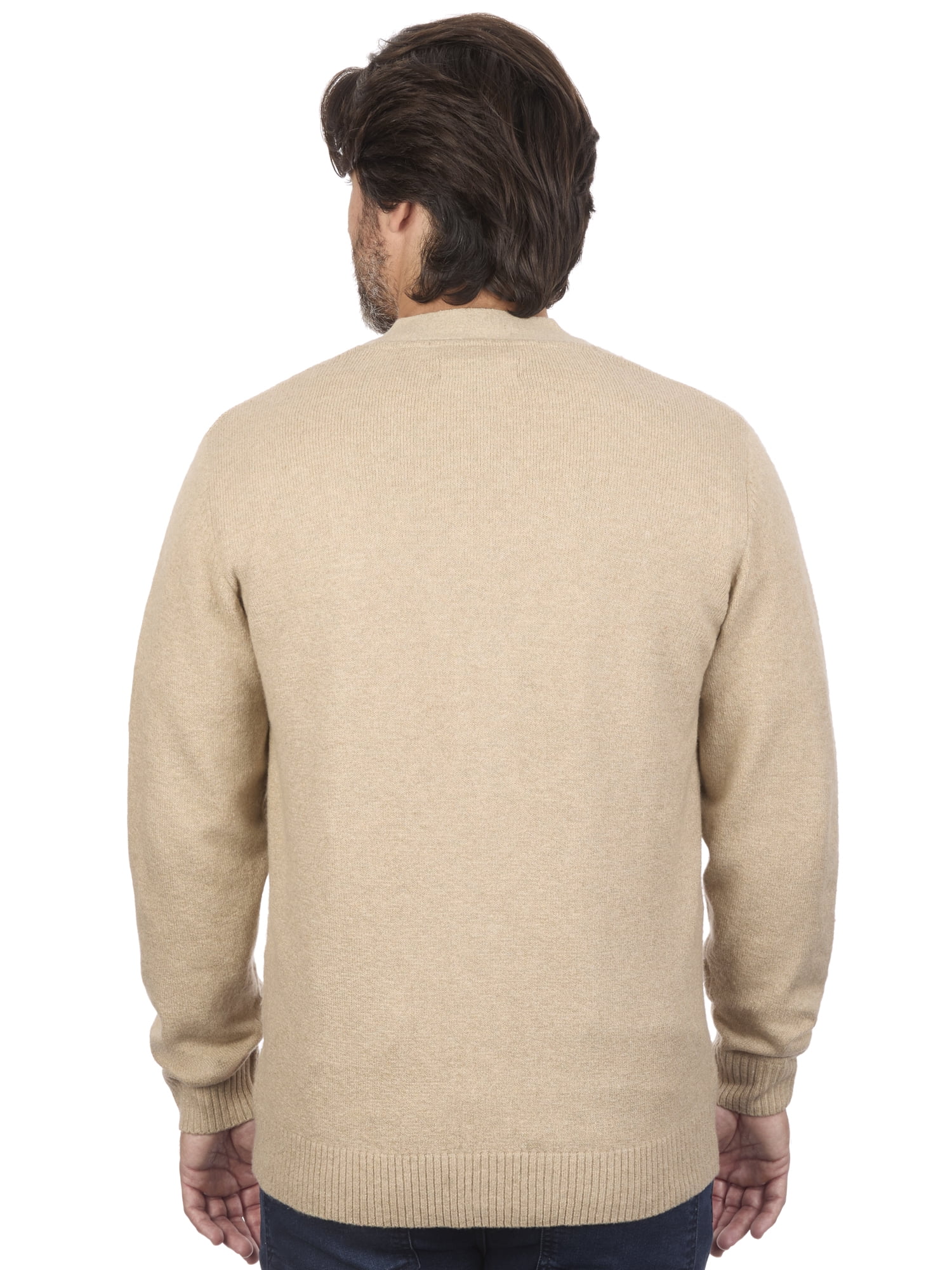 U.S. Polo Assn Men's Jersey V-Neck Button Cardigan Sweater