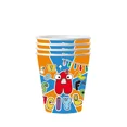 thumbnail image 1 of Bonita pancarta desechable para tarta de fiesta de la serie Numberblock, bandera colgante, globos estilo Numberblocks, decoración para tarta de cumpleaños, 1 of 4