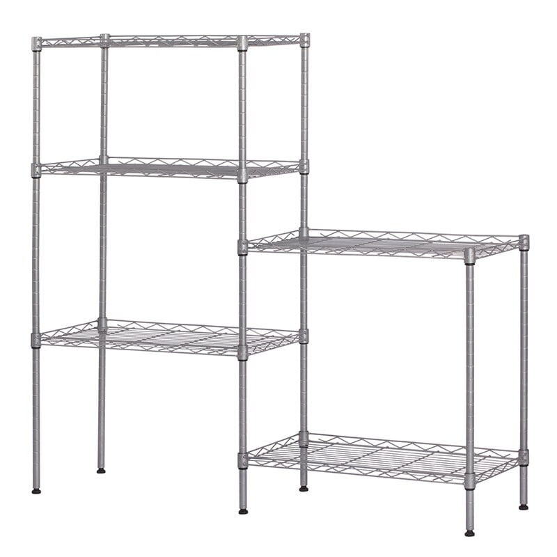 Shop Useful at Home 24 inch Cottage Office posts Warehouse. Garage Stock Shelter,Restaurant x 42 inch Office NSF Certified Black Epoxy 5-Shelf Kit with 86 inch Villa Shop Useful at Home 24 inch Cottage Office posts Warehouse. Garage Stock Shelter,Restaurant x 42 inch Office NSF Certified Black Epoxy 5-Shelf Kit with 86 inch Villa