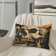thumbnail image 5 of Naloa Grim Coffee Skull Pillowcase, Throw Pillowcase, Wrinkle-Free, Stain-Resistant with Hidden Zipper for Bedroom Sofa-20"x30", 5 of 6