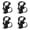 A 4PCS, variant on Bike Flashlight Holder Universal Flashlight Mount Holder 360 Rotation Mount Bicycle Mounting Bracket Flashlight Holder Torch Clip For Cycling Riding