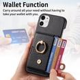 thumbnail image 3 of Compatible con iPhone 16 Pro Max, Funda GANGXUN con soporte magnético y tarjetero, 3 of 4