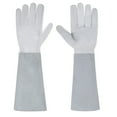 thumbnail image 6 of M/L/XL Cowhide Gardening Flower Pruning Long Sleeved Protective Gloves, 6 of 6