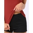 thumbnail image 4 of DARING DIVA Lace Camisole Tank Cotton Cami Pajamas Undershirt XS Claret, 4 of 6