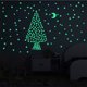 thumbnail image 2 of 100 Uds estrellas brillan en la oscuridad pegatinas de pared de plástico fluorescentes luminosas a todo Color 3cm oso de fresa  Electrónica, 2 of 4