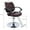 Brown#736, variant on Game Chairs Hair Salon Chair Styling Heavy Duty Hydraulic Pump Barber Chair Beauty Shampoo Barbering Chair for Hair Stylist Women Man,with Barber Cape ,black,Recreation Room Chairs
