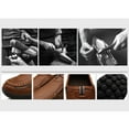 thumbnail image 5 of Tawop Mens Dress Shoes Old Man Loafer Outdoor Slip On Dress Shoes for Men Brown Size:8, 5 of 7