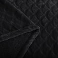 thumbnail image 5 of RUIKASI Brushed Flannel Blanket Black Throw, Super Soft and Cozy Blankets All Season Use, 5 of 9