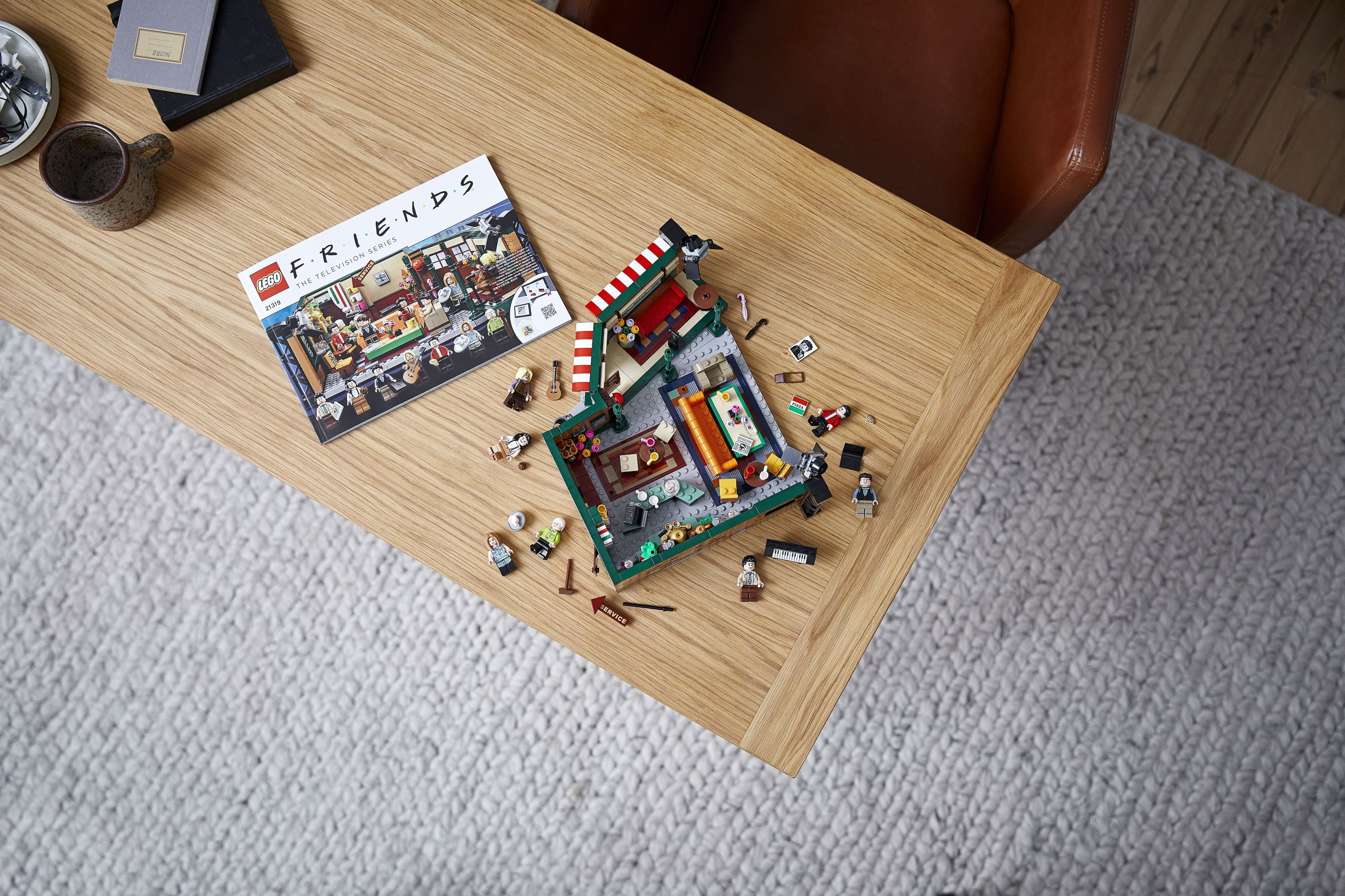 LEGO Ideas - Central Perk 21319, 1070 части, 1070 части 