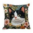 thumbnail image 2 of ChicYu 17.7x17.7 In Cute Animal Printed Pillowcovers Playful Animal Designs for Bedroom, Living Room and Daily Use (Pillow Insert Not Included), 2 of 6
