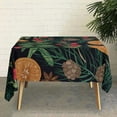 thumbnail image 4 of Nappe de Noël Anti-Poussière Ajoute une Ambiance Carrée Style Européen Impression Créative Protection de Table Usage Quotidien, 4 of 8